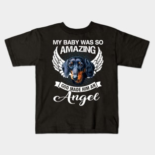 My Baby Was So Dachshund Kids T-Shirt